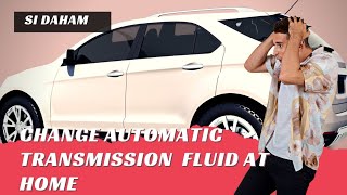 How to change transmission fluid automatic  Tucson 2017  SUV [upl. by Tannen160]