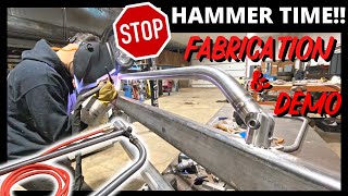 Hammer Welding Jig FINISHED Production  DEMO of New Planishing Hammers [upl. by Lednar]