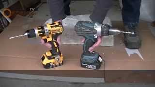 TEST Makita BHP458RFE 18V30Ah LiIon Vs DeWalt DCD795P2  18V50Ah LiIon [upl. by Buerger231]