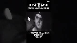 Vor 30 Jahren erschien „Reime“ vom Rödelheim Hartreim Projekt Zum Stück https3plnktoreime [upl. by Ardnos]