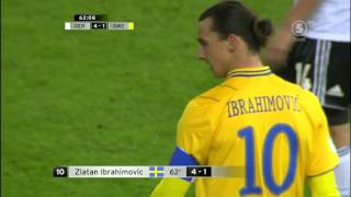 SverigeTyskland 44 All goals Lasse Granqvist commentary dubbed [upl. by Ollecram849]