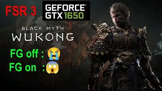 Black Myth Wukong  Benchmarks  gtx1650  i59300h  HP Pavilion gtx1650 grumorty [upl. by Snehpets]