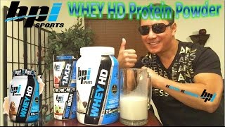 bpi Sports Whey HD Protein Powder  Milk and Cookies [upl. by Xxam]