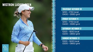 LIVE  Round 3  Wistron Ladies Open [upl. by Airdnaxela]