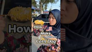 I Hunt the Original Corn Dog on Street Food streetfood yt ytshortsvideo shorts [upl. by Adams]