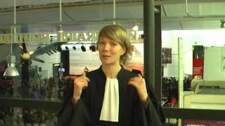 Interview de Maître Prisca Orsonneau Concours de plaidoiries des avocats édition 2012 [upl. by Honora]