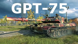 World of Tanks GPT75  7 Kills 112K Damage [upl. by Lliw]