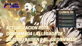 JUJUTSU KAISEN 0 CONFIRMADO Y MUCHAS COSAS MAS DEL UPDATE [upl. by Latrina]