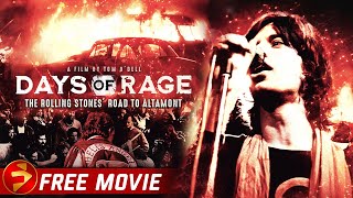 DAYS OF RAGE The Rolling Stones Road To Altamont  Violent 1960sera of US  Feature Documentary [upl. by Yrad]