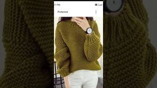 Styles women sweater design 2024collection sweterdesingn [upl. by Ming]