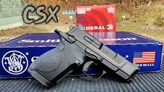 SampW CSX Micro 9mm Review amp Shoot  Smith and Wesson [upl. by Riem]