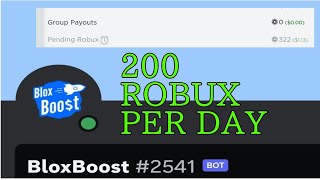 How To Earn Free Robux By Using Bloxboost In Discord By Doing Tasks BLOXBOOST 2023 [upl. by Zirkle]