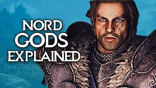 Skyrim 🏺 Nord Gods EXPLAINED 🏺 The Pantheon of Atmoran Descent  Elder Scrolls Lore [upl. by Adnorrahs554]