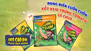 HẤP DẪN VỚI HƯƠNG VỊ MỚI TRONG SNACK DINH DƯỠNG HEO CAO BỒI CUỐN CUỐN [upl. by Placia]