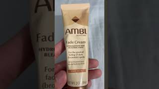 AMBI FADE CREAM ANTI DARK SPOT ACNE SPOT CREAM [upl. by Aneleasor]