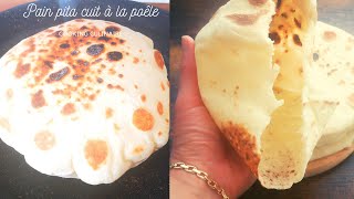 Pain Pita cuit à la poele [upl. by Nyleimaj]