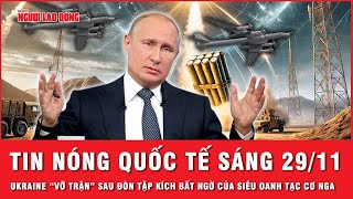 Tin Quốc tế sáng 2911 Ukraine “vỡ trận” dưới cánh bay dàn oanh tạc cơ Tu95MS của Nga [upl. by Duj]