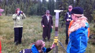 Lake Sediment Core Sampling  Burning Issues Field Tour [upl. by Nettie]