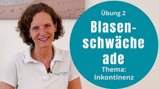 Blasenschwäche Übungen für Frauen  Belastungsinkontinenz Übung 2 [upl. by Leirea]