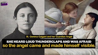 St Gemma Galgani When the Angel laughed and taught her about Heaven [upl. by Dlopoel]