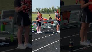 Chesaning Indians Cheer cheer cheerleading michigan [upl. by Drucill758]