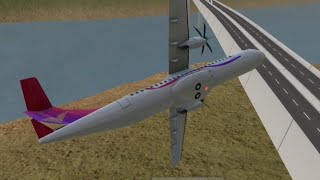 TransAsia Flight 235  REMAKE  TurboPropFlightSimulator [upl. by Odnanref]