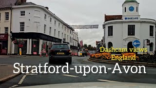 StratfordUponAvon Dashcam Views England [upl. by Vivianna]