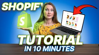 How to Build a Shopify Store in 18 min 04 sec  MAKE MONEY 2025 Tutorial for Print on Demand [upl. by Hauger]