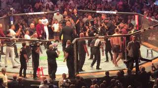 UFC 226 Daniel Cormier becomes champchamp Brock Lesnar returns fan view [upl. by Emmerie200]