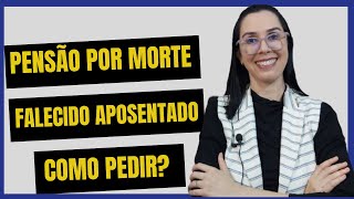 Pensão Por Morte de Instituidor Aposentado Rural do INSS [upl. by Chase]