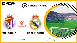 FC 24  R Valladolid vs Real Madrid  La Liga 202425  Match Simulation  PS5 [upl. by Liagiba]