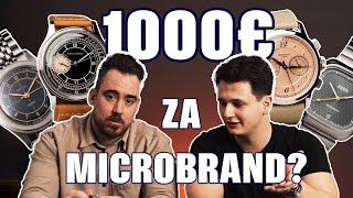 Najboljši microbrand KREPKO pod 1000€ feat Swiss Watch Gang  Marko Končina  15 čez [upl. by Simonne76]