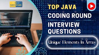 Java Coding Interview Series  Unique Array Elements [upl. by Julia]