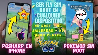 🚨ATENCIÓN🚨Pokemod y PGSharp para todos Andorid iPhone y PC SIN ROOT POKÉMON GO [upl. by Anyrb]