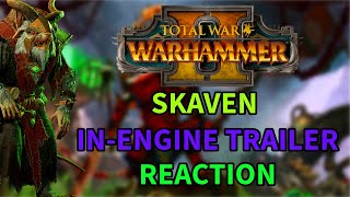 New Fan Reacts to Total War Warhammer 2 Skaven Trailer [upl. by Nevah]