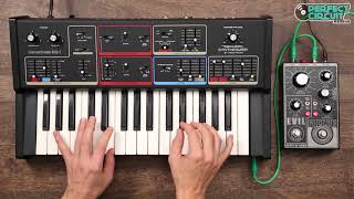 Moog Realistic Concertmate MG1 With Effect Pedals [upl. by Egwin818]