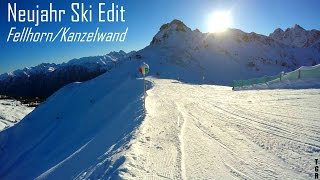 Neujahr 2016 Ski Edit  FellhornKanzelwand  GoPro HERO 4 Black [upl. by Simaj]