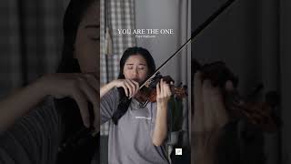 YOU ARE THE ONE  Faye Malisorn  Violin Cover by Justerini [upl. by Ethelyn]