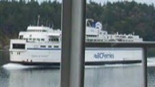 BC Ferries Swartz Bay to Tsawwassen Queen of Saanich [upl. by Aidnac]