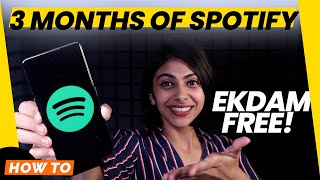 Spotify FREE Subscription for 3 Months  StepbyStep Guide to Get Premium Spotify  Gadget Times [upl. by Iran]