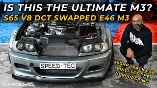 This S65 V8 DCT swapped E46 M3 could be the ultimate BMW track car [upl. by Nonnerb]