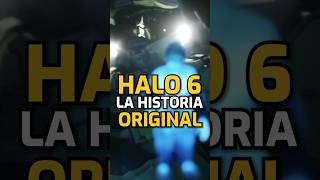 ¡ESTA SERÍA LA HISTORIA ORIGINAL DE HALO INFINITE shorts curiosidades gaming videojuegos [upl. by Attenat]