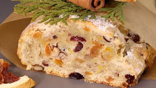 Рождественский кекс  Немецкий штоллен  Stollen [upl. by Yrakcaz]