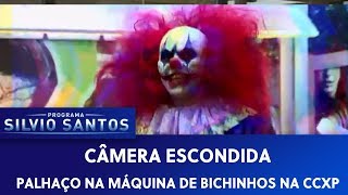 Palhaço na Máquina de Bichinhos na CCXP  Clown Attack Prank  Câmeras Escondidas 290320 [upl. by Edlun]