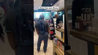 aeroporto roma italia compras travel shortvideo short rome perfume lojas shopping tour [upl. by Estella]