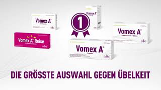 Übelkeit Vomex A® Die Nr 1 Für Alle [upl. by Colver]