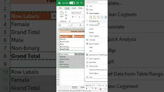 FASTEST Way to Copy Pivot Table Values in Microsoft Excel [upl. by Haibot]