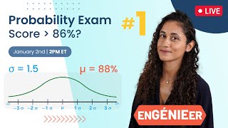 FE Exam Problems Live Marathon Day 1  Normal Distribution [upl. by Nevsa892]