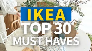 IKEA 2024🇸🇪MUST HAVES Top 30 for Your Life ikea ikeahaul ikeashopping [upl. by Hirz]