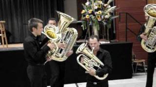 Miraphone Tuba Quartett  Gospel Time [upl. by Kceb746]